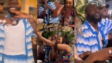 Davido all smiles as he turns up for his cousin’s birthday party [Video]