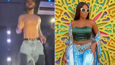 Poco Lee shades Tolanibaj for her recent post about guys that dance in the club; shows off dance moves