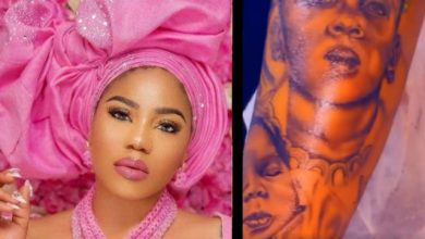 Fans react as Toyin Lawani strips down to lingerie for Mother’s Day celebration