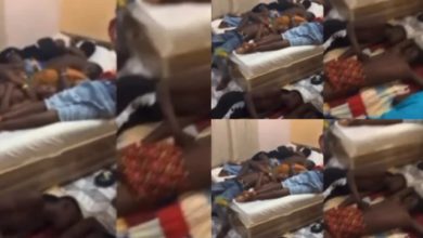 Man Shares Video Of ‘Lekki Big Boys’ Who Apparently Parade Themselves As Self-Made Millionaires Sleeping In One Hotel Room