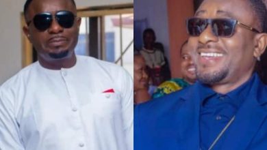 Emeka lampoons fan who got his age wrong as Pat Attah, others celebrates him on his birthday [Video]