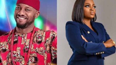 Your campaign pictures are part of your battle scars- Yul Edochie pens deep note to Funke Akindele after she deleted campaign photos