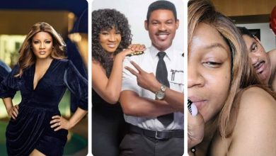 Double Celebration For Omotola Jalade Ekeinde As She Celebrates Her Husband Birthday And 27th Wedding Anniversary With Alluring Photo