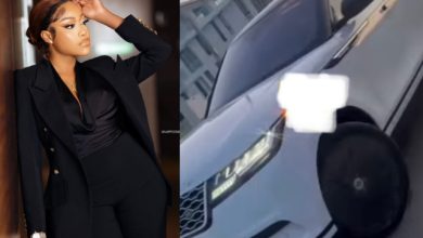 Actress Uche Montana splashes millions on brand new Range Rover