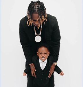 "Your Presence is the greatest gift ever received"- Singer, Zlatan, shares lovely family photos as his son, Shiloh, clocks three (PHOTOS)