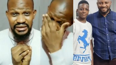 This is spiritual- actor Uche Maduagwu reacts to the painful loss of Yul and May Edochie's 16-year-old son, Kambilichukwu [video]