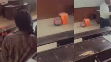 For the same campus weey I finish from? – OAU lecturer buys pack of drinks & others for students after complaining of hunger [Video]