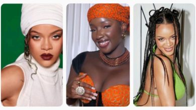 “Saskay Is Prettier Than Rihanna”- Netizens Argue Over The Beauty Of Nigerian TV star & Popular US Singer