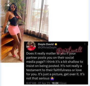 Doyin Advises women