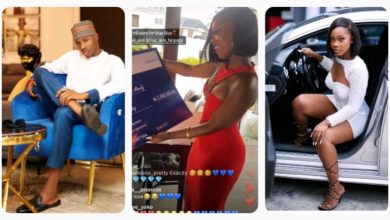 “Blue Diamonds Are Here To Take Care Of You”- Fan Writes As Blue Aiva Recieves 2 Million Naira, Iphone 14 Gift, Kanaga Also Got Iphone 14 (VIDEO)