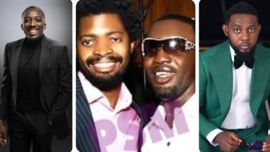 “This Is Basketmouth And A Fan” – Bovi Derides AY As He Reacts To Old Photo He Took With Basketmouth Amidst B££f