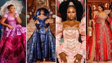 Nigerian Celebrities Drop Jaws With Stunning Outfit At Queen Charlotte Premiere [PHOTOS]