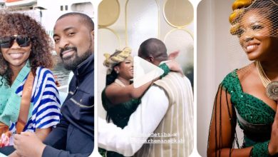 “You Give Me A Love So Big, So Strong, So Unhindered….” – Kemi Adetiba Pen Sweet Note To Husband On Their 1st Wedding Anniversary (Video)