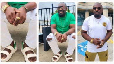 “…Do something about your face, no eyes deserve this eyes0re, I know your mirror w@rns you daily but…”-Jim Iyke Sl@ms fan who advised him about his ‘not so beautiful’ feet