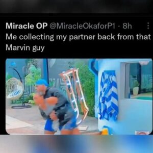 "Marvin Has Collected My Partner From Me"- BBTitans Miracle OP Cries Out