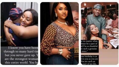“My Best friend & Sister, No matter what, you’ll always be a part of my life- Davido’s cousin, Clarks Adeleke celebrates Chioma as she turns 28 today