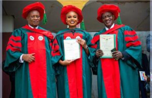 "Beyond Honoured And Grateful For This Great Consideration"- Nollywood Actress, Nancy Isime Writes As She Bags Doctorate Degree ( PHOTOS)