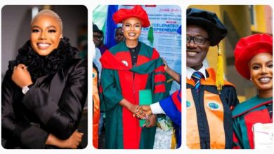 “Beyond Honoured And Grateful For This Great Consideration”- Nollywood Actress, Nancy Isime Writes As She Bags Doctorate Degree ( PHOTOS)