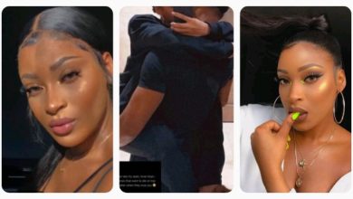 “Soft Men Are My Spec”- Davido’s Baby Mama , Larissa London Hints On The Type Of Men She Fancies As She Shares Loved Up Photo With A Man