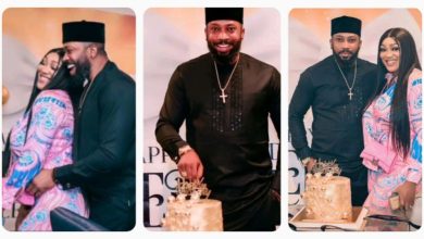 “My Forever, I Will Never Take Your Love For Granted”- Actor Frederick Leonard Tells Wife After She Organised A Surprise Birthday Party (VIDEO/PHOTOS)