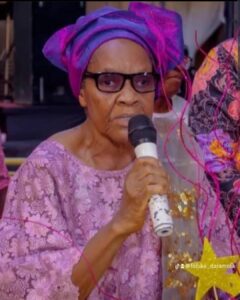 Foluke Daramola on mother's birthday