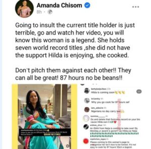 Amanda Chisom on Lata Tondon and Hilda Baci