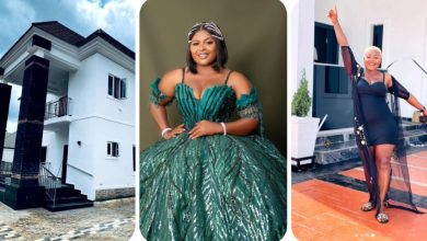 Actress Favour Oma Give Herself A Double Mansion On Her birthday (Photos)