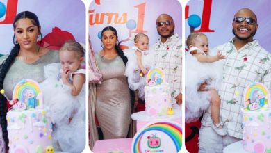 Sina Rambo Reunite With Estranged Wife, Heidi Korth, Celebrate Daughter’s 1st Birthday Together (Photos)