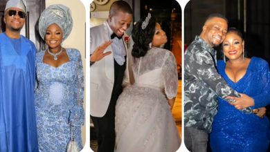 “7 Years Of Love, Laughter, Smiles, Tears, Ups, Downs And Endless Memories” – Media Personality, Toolz And Husband, Capt Demuren Celebrates 7th Wedding Anniversary With Beautiful Photos