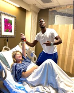 Paul pogba wife welcome third child