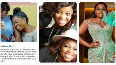 I am incredibly sorry for how I hurt you- Actress Julianna Olayode tenders public apology to Funke Akindele