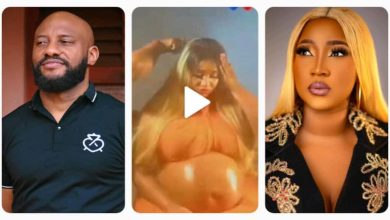 Nollywood Actor, Yul Edochie Shares Video Of Judy Austin’s Maternity Shoot