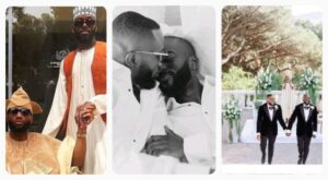 UK-based Nigerian man ties the knot with his partner in France; reveals how they met (PHOTOS)