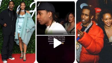 “Why Will You Do That When My Lady (Rihanna) Is Present” – A$ap Rocky Bl0ws Hot At….. (VIDEO)