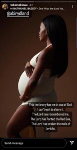 Toke Makinwa on sister pregnancy