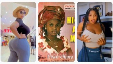 Nigerian lady moves on from being a gospel singer to a social media slay queen