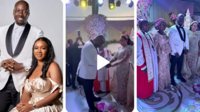 Obi Cubana And Wife Ebele Iyiegbu Renew Their Wedding Vows As They Celebrate Their 15th Wedding Anniversary In Abuja (PHOTOS/VIDEOS)