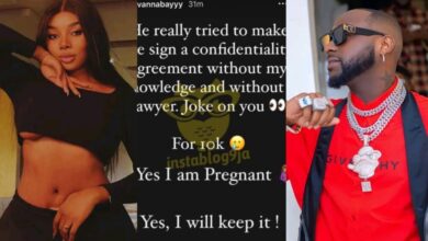 “I Am Keeping This Pregnancy”- French Lady, Ivanna Bay Assures Davido After She Accused Him Of Impregnating Her