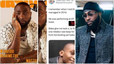 “I Arranged An Mgbeke For Him, Yet He Still F0rnicated With……..”- Hotel manager recounts his alleged encounter with Davido