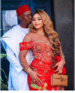 “Dim Oma, Everyday I Thank God For Blessing Me With You” – Regina Daniels Pen Sweet Note To Husband Following His Inauguration