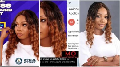 Nigerian Lady, Helen Williams Set Date To Attempt Challenge For Longest Hand-Made Wig In The World After Guinness World Records Approved Her Application (DETAIL)