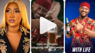 “You Are The Best In The Game” – Judy Austin Praises Husband, Yul Edochie As He Renews His Deal With Life Lager Nigeria (VIDEO/DETAIL)