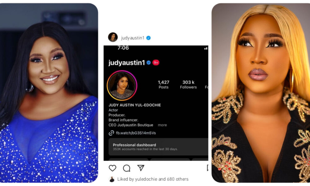 Actress Judy Austin Jubilates As She Gets Verified On Instagram