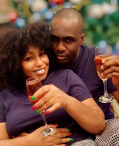 Actress Rita Dominic reacts after she was accused of dating her husband while he was still married to his ex-wife