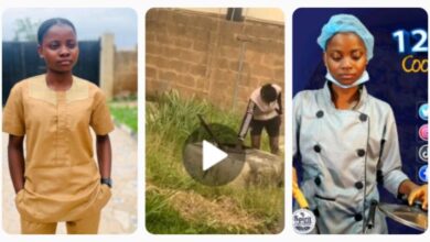 Chef Dammy Seen Fetching Water From Well Without Her BODYGUARDS (VIDEO)/ ALLEGEDLY Having Issues With The Pastor/Church That Sponsored Her Cook-a-thon