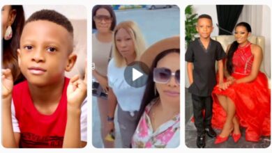 Video Of May Yul-Edochie With Her Kids And Friends Celebrating Her Son, Zane On His Birthday Few Days Ago