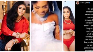 “You all deserve how you were treated”- Bobrisky reacts to the arrest of suspected gay men in Delta State, Advices His Colleagues (VIDEO/DETAILS)