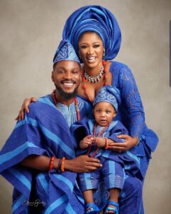 Tobi Bakre and wife Wedding anniversary