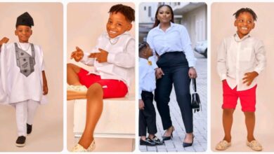 "My SONSHINE, I Pray God's Unending Blessings Upon Your Life, May Your Path Be Bright"- Tega Dominic Celebrates Son As He Clocks 5 (PHOTOS)