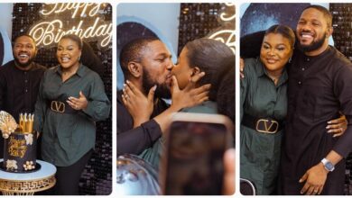 “You’re The Best Wife In The World & I Bless The Day I Met You”- Yinka Oyekele Pens Sweet Words To Wife, Sunmisola After She Organised A Surprise Birthday Celebration For Him (VIDEO/PHOTOS)